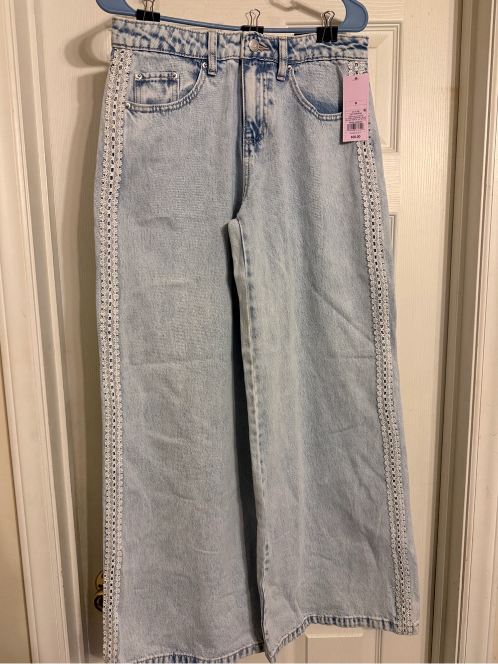 NWT Low-rise Ultra Wide Baggy Jeans.8/31” Inseam.